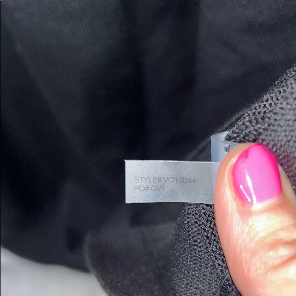 Vince Camuto NWT Sz XXL Elegant Black Sequin Dress MIDI **missing belt** - Picture 6 of 9